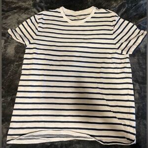 J. Crew Slub jersey T-shirt in deck stripe - Size L